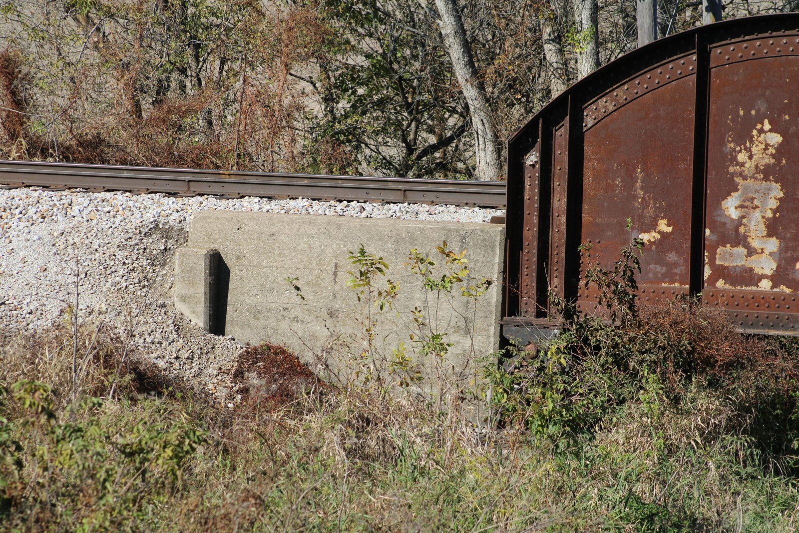 West abutment